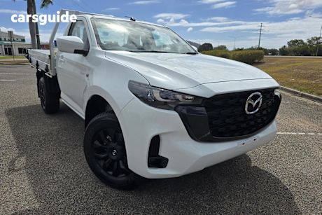 White 2025 Mazda BT-50 Ute Tray XT 4X4
