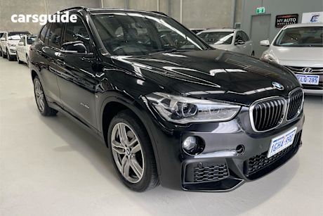 Black 2016 BMW X1 SUV XDRIVE20D 4WD