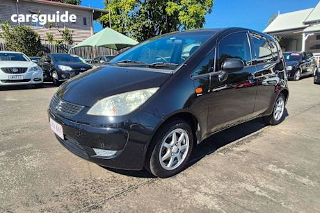 Black 2009 Mitsubishi Colt Hatch ES F
