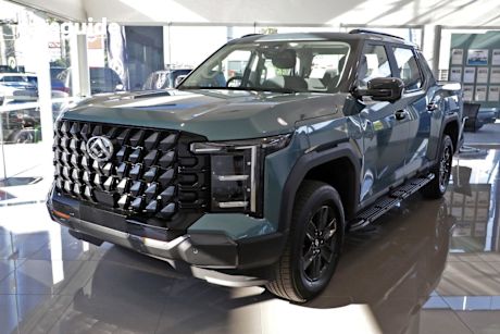 Green 2025 LDV Terron 9 Ute Tray ORIGIN 4WD