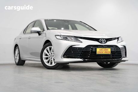 Silver 2021 Toyota Camry Sedan