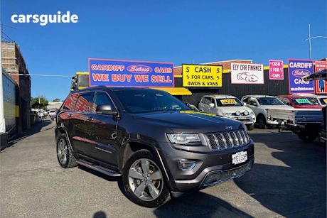 Grey 2016 Jeep Grand Cherokee Wagon Overland (4X4)