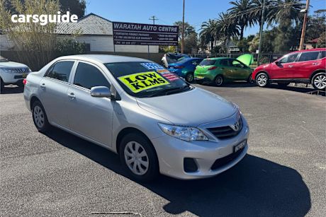 Silver 2012 Toyota Corolla Sedan Ascent