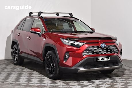 Red 2024 Toyota RAV4 SUV CRUISER 4X4