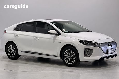 White 2019 Hyundai Ioniq Hatch ELECTRIC PREMIUM F