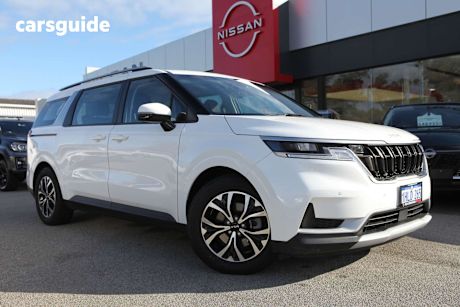 White 2021 Kia Carnival SUV SI F