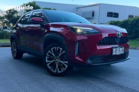Red 2021 Toyota Yaris Cross Wagon Urban Hybrid