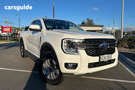 White 2024 Ford Ranger Super Cab Utility Xlt 2.0 (4X4)