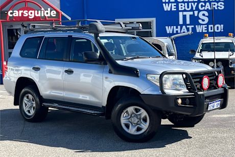 Silver 2012 Toyota Landcruiser SUV GX 4X4