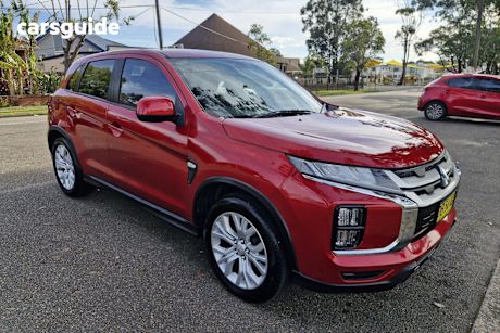 Red 2019 Mitsubishi ASX SUV ES F