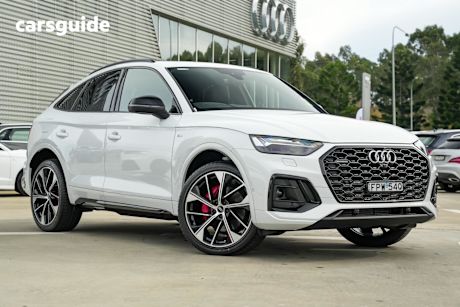 White 2024 Audi Q5 Sportback 55 Tfsi E Quattro S Line Phev