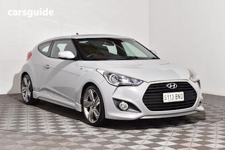 Grey 2013 Hyundai Veloster Hatch SR TURBO F