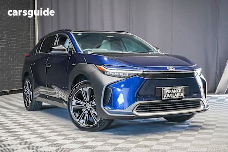 Blue 2024 Toyota BZ4X Wagon Awd - Two Tone Roof