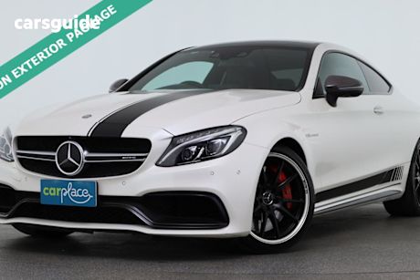 White 2016 Mercedes-Benz C63 Coupe S Edition 1