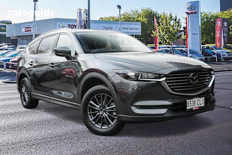 Grey 2021 Mazda CX-8 SUV TOURING F