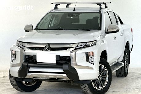 White 2020 Mitsubishi Triton Double Cab Pick Up Gls (4X4)