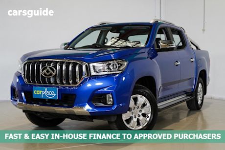 Blue 2021 LDV T60 Double Cab Utility Mega Tub (4X4)