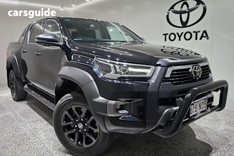 Black 2024 Toyota Hilux Ute Tray ROGUE 48V 4X4