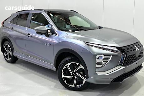Grey 2024 Mitsubishi Eclipse Cross SUV PHEV EXCEED 4X4