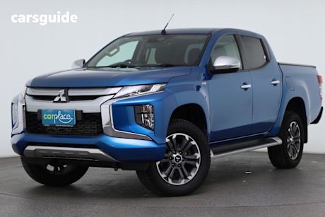 Blue 2020 Mitsubishi Triton Double Cab Pick Up Glx-R (4X4)