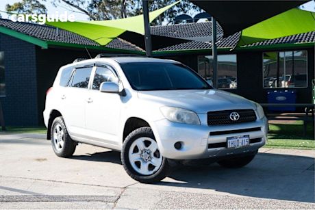 Silver 2008 Toyota RAV4 Wagon Cv (4X4)