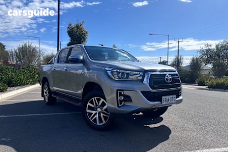Silver 2019 Toyota Hilux Double Cab Pick Up Sr5 (4X4)