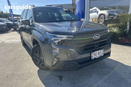 Grey 2025 Subaru Forester SUV 2.5I SPORT 4WD