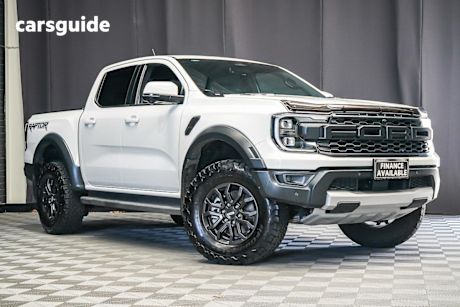 White 2023 Ford Ranger Double Cab Pick Up Raptor 3.0 (4X4)