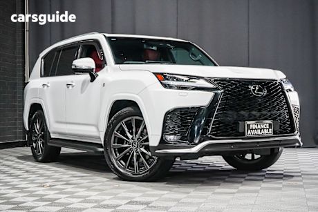 White 2022 Lexus LX500D Wagon F Sport