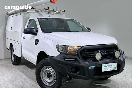 White 2020 Ford Ranger Ute Tray XL 4X4