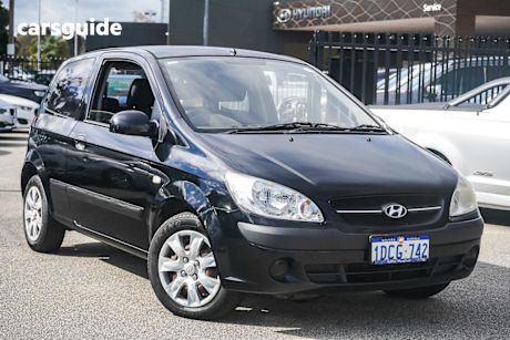 Black 2009 Hyundai Getz Hatchback S