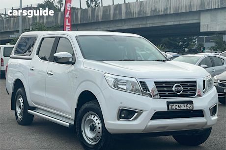 White 2019 Nissan Navara Ute Tray RX R
