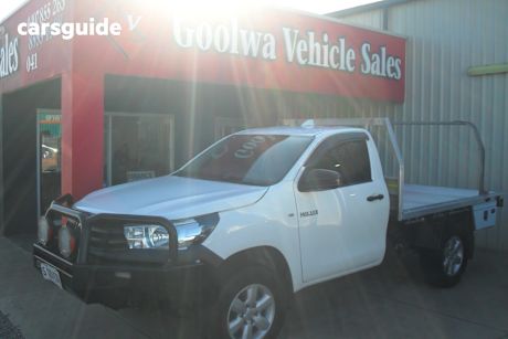 White 2022 Toyota Hilux Cab Chassis Workmate Hi-Rider (4X2)