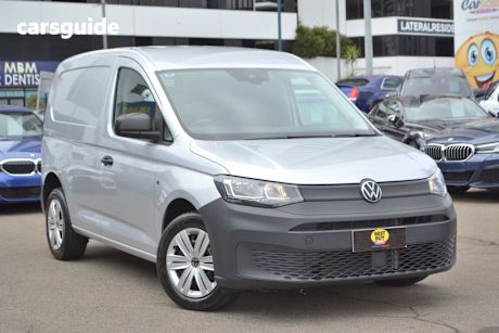 Silver 2021 Volkswagen Caddy Commercial TDI320 F