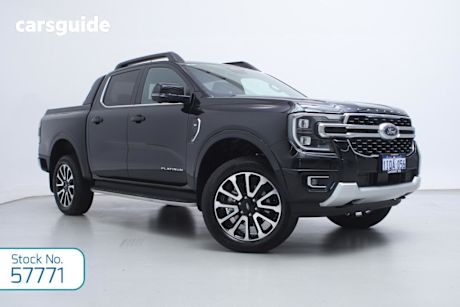 Black 2025 Ford Ranger Double Cab Pick Up Platinum 3.0 (4X4)
