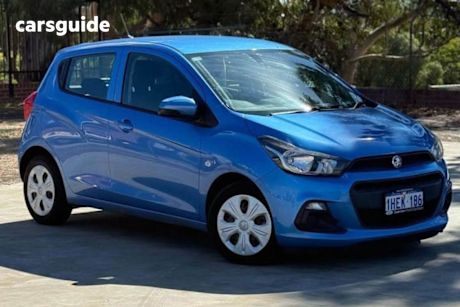 Blue 2018 Holden Spark Hatch LS F