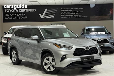 Silver 2024 Toyota Kluger SUV GX 4X4