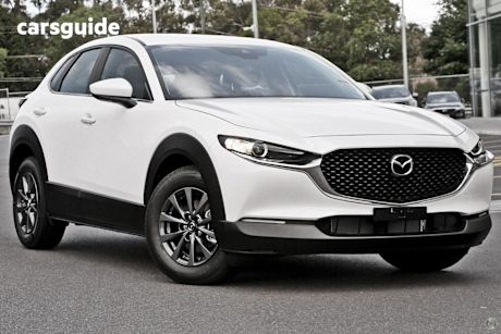 White 2025 Mazda CX-30 Wagon G20 Pure (Fwd)