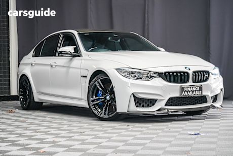 White 2014 BMW M3 Sedan