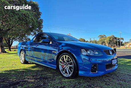 Blue 2012 Holden Commodore Utility Ss-V