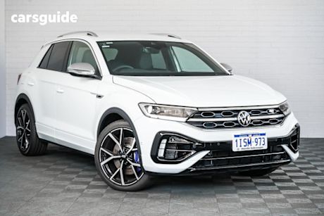 White 2025 Volkswagen T-ROC Wagon R