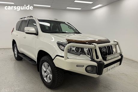 White 2021 Toyota Landcruiser Prado SUV GXL 4X4