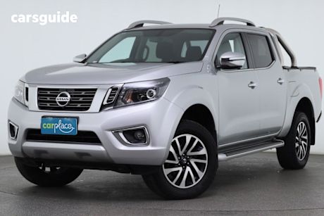Silver 2020 Nissan Navara Dual Cab Pick-up St-X (4X4) (Leather Trim)