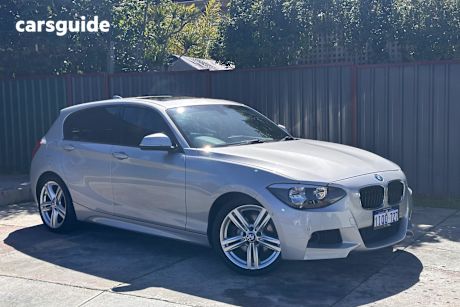 Silver 2014 BMW 1 Hatch 25I F20