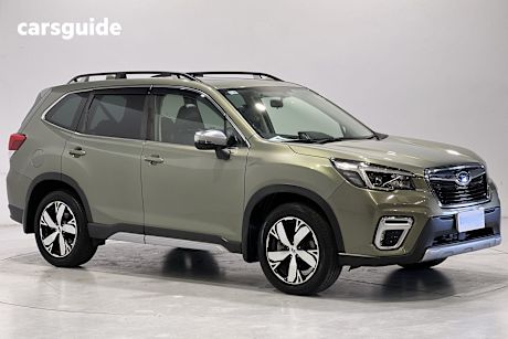 Green 2021 Subaru Forester SUV 2.5I-S 4WD