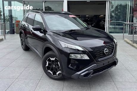 Black 2025 Nissan X-Trail Wagon N-Trek (2Wd)