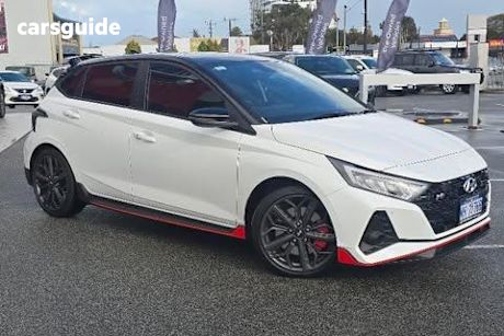 White 2023 Hyundai I20 Hatch N F