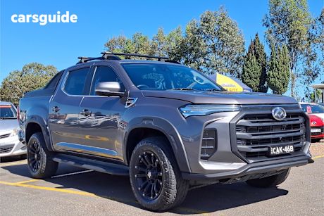 Grey 2023 LDV T60 Double Cab Utility Max Luxe (4X4)