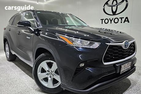 Black 2023 Toyota Kluger SUV GX 4X4
