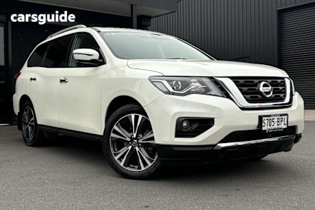 White 2016 Nissan Pathfinder SUV TI F